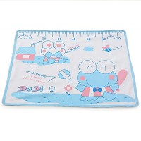 Good quality 100% cotton waterproof baby diaper changing washable mat cheap urine mat